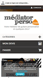 Mobile Screenshot of mediator-perso.com